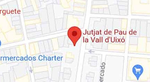 plano Registro Civil Vall Duixo Castellon